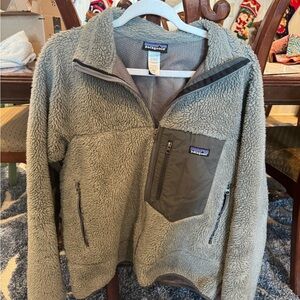 Patagonia Olive Fleece Pullover